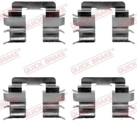 Accessory Kit, disc brake pad